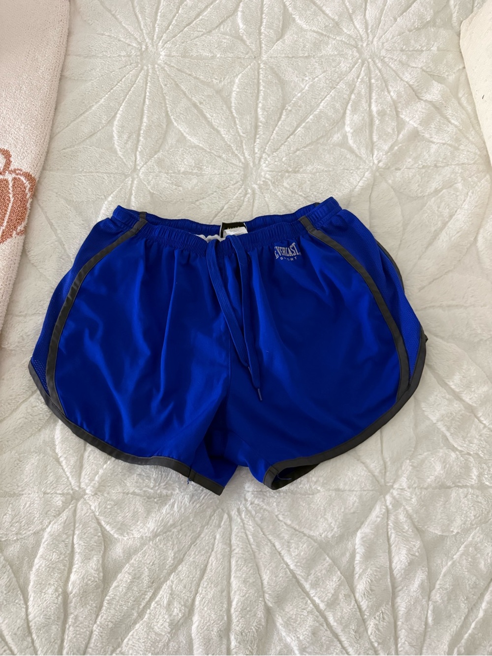 Everlast Women's Cobalt Blue Athletic Shorts with Black Trim